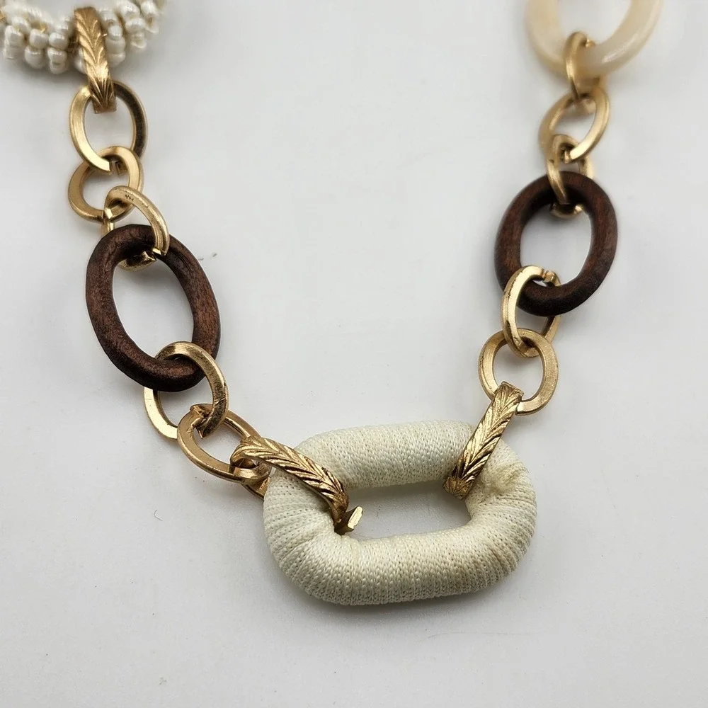 Time‎ And Tru Mixed Chunky Link Necklace